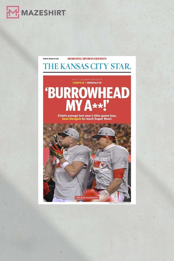 Kansas City Chiefs “Burrowhead” AFC Championship Game Poster